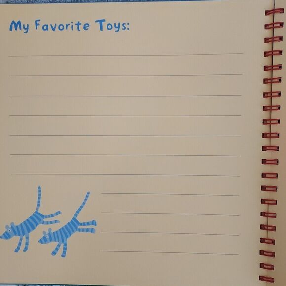 Noah's Ark Scrapbook Memory Memories Keepsake Album Baby Book Kids 11" x 11" - Picture 10 of 11